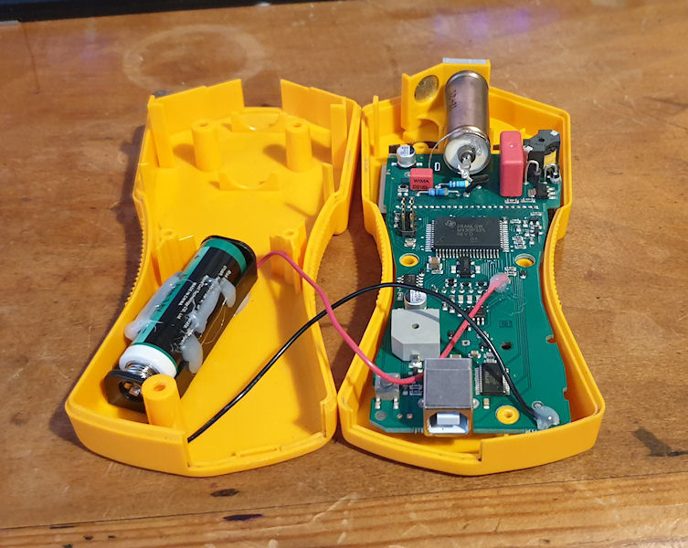 Gamma Scout - Replaceable 10 Year Battery Mod