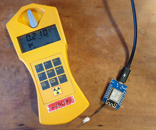 Hacking the Gamma Scout Alert to Work with Radmon.org