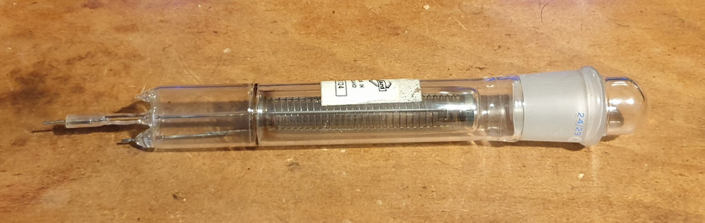 Mullard MX-124 - Unusual Geiger Muller glass walled tubes