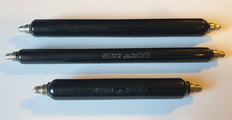 J306, J307 & J308 Geiger Muller Tube Background Comparison