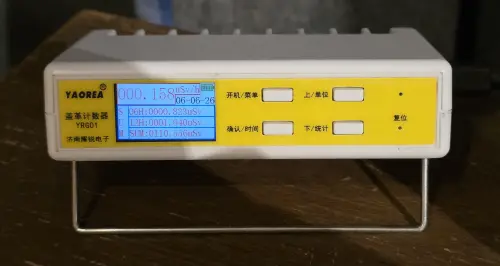 Yaorea YRG01 retrofitted with ESPGeiger